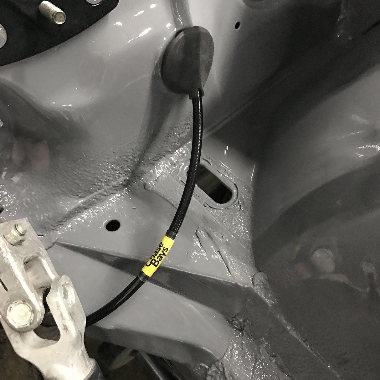 CHASE BAYS verlängerte Kupplungsleitung passend für BMW E36 mit BMW Getriebe für Motor Swap