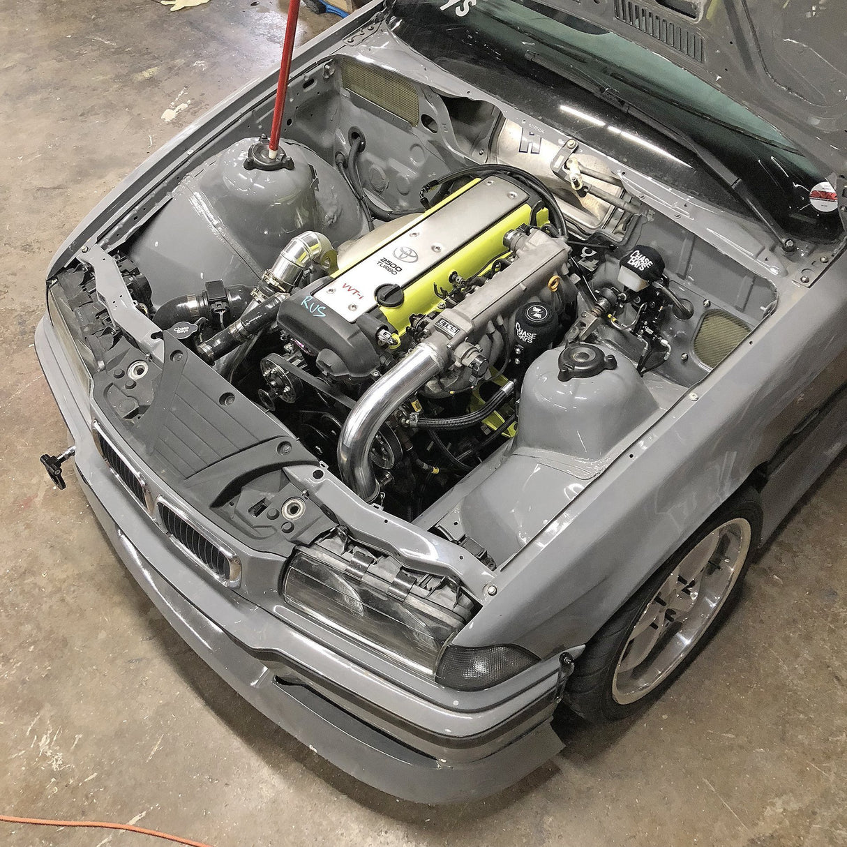 CHASE BAYS Servolenkung Kit passend für BMW E36 mit 1JZ-GTE | 2JZ-GTE