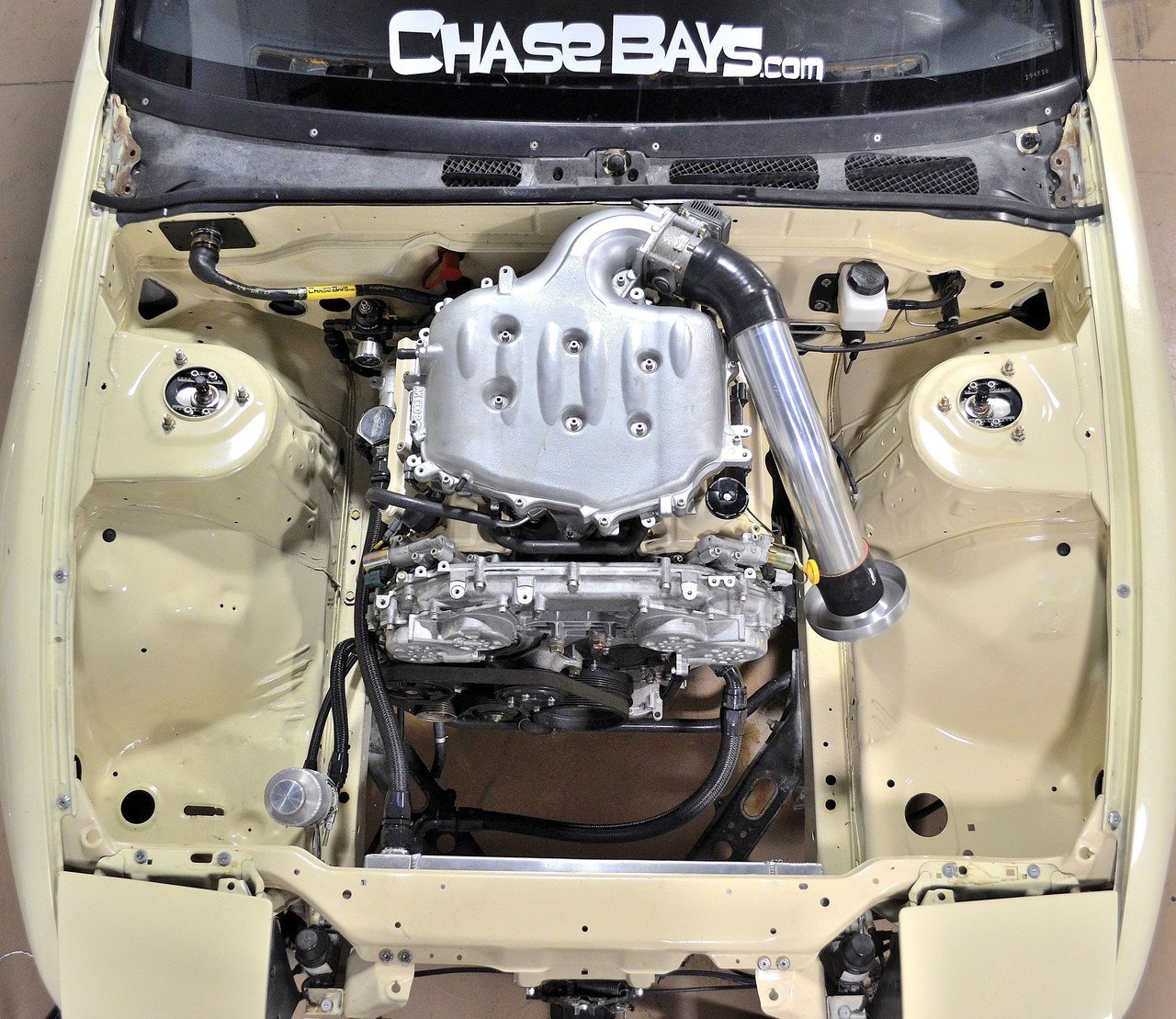 CHASE BAYS Nissan Silvia S13 S14 S15 Kraftstoff Leitung Kit mit Nissan VQ35DE Swap - PARTS33 GmbH