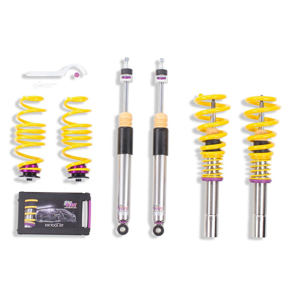 KW SUSPENSIONS coilover kit V3 inox Seat Ibiza MK3 6l1 (with TÜV) - PARTS33 GmbH