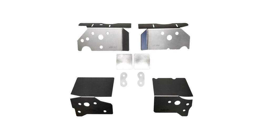IRP BMW E46 rear axle support reinforcement plates welding plates set (steel)