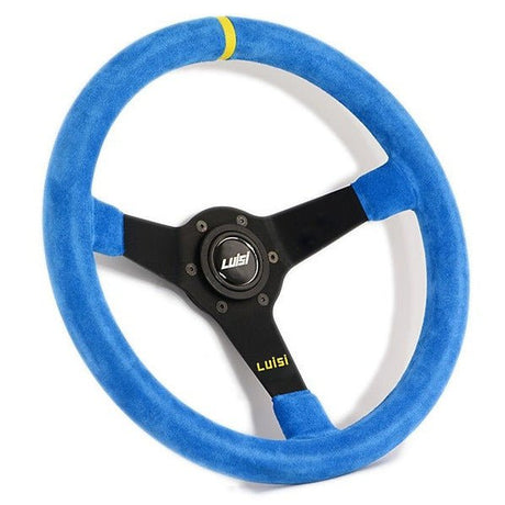 LUISI Mirage Race YS Wildleder blau (geschüsseltes Lenkrad mit TÜV) - PARTS33 GmbH