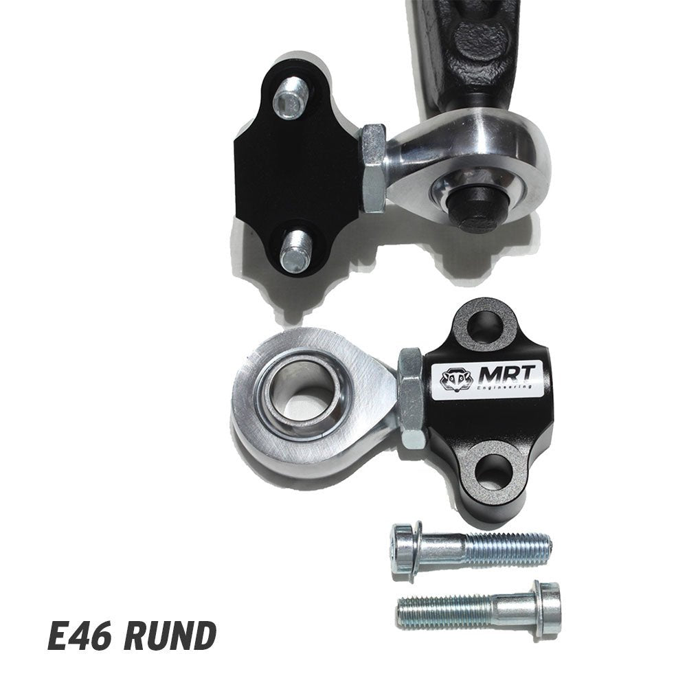 MRT ENGINEERING wishbone bearing BMW E30 E36 E46 E85 Z3 Z4 front axle adjustable set Uniball (aluminium/stainless steel) - PARTS33 GmbH