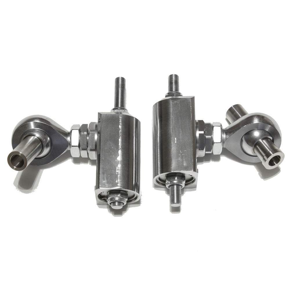 MRT ENGINEERING Längslenker Einstellset passend für BMW E30 E36 Compact Hinterachse DTM Style (zum Einschweissen)