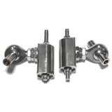 MRT ENGINEERING Längslenker Einstellset passend für BMW E30 E36 Compact Hinterachse DTM Style (zum Einschweissen)