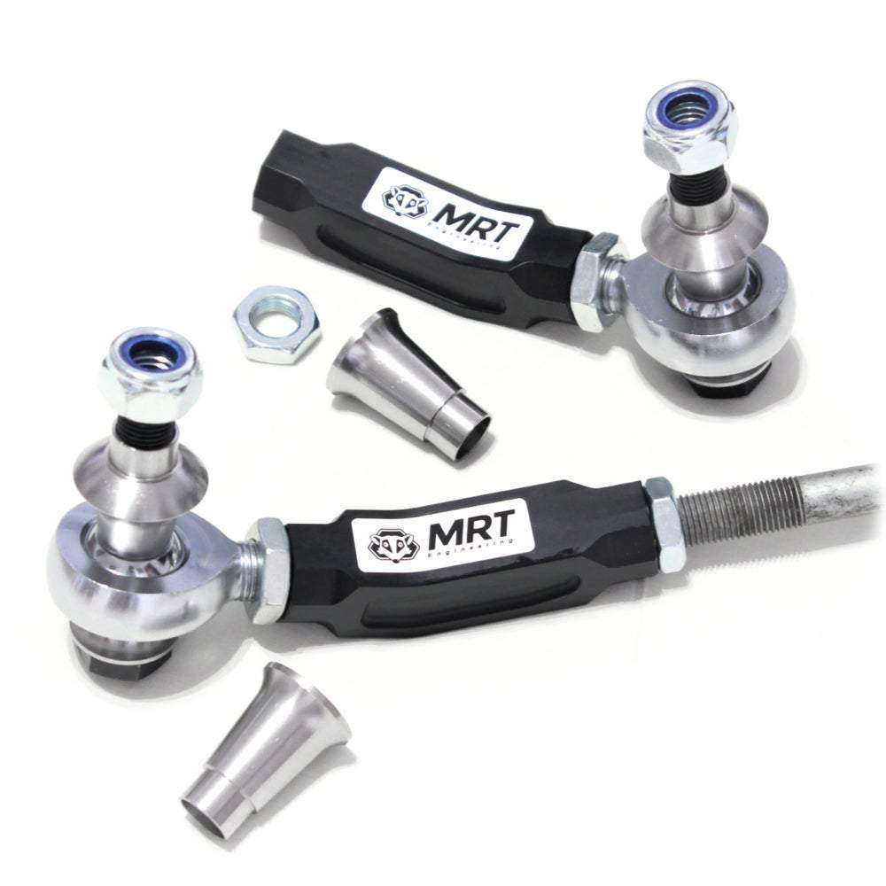 MRT ENGINEERING Spurstangen passend für BMW E8X E9X M3 einstellbar Set Uniball (Aluminium)