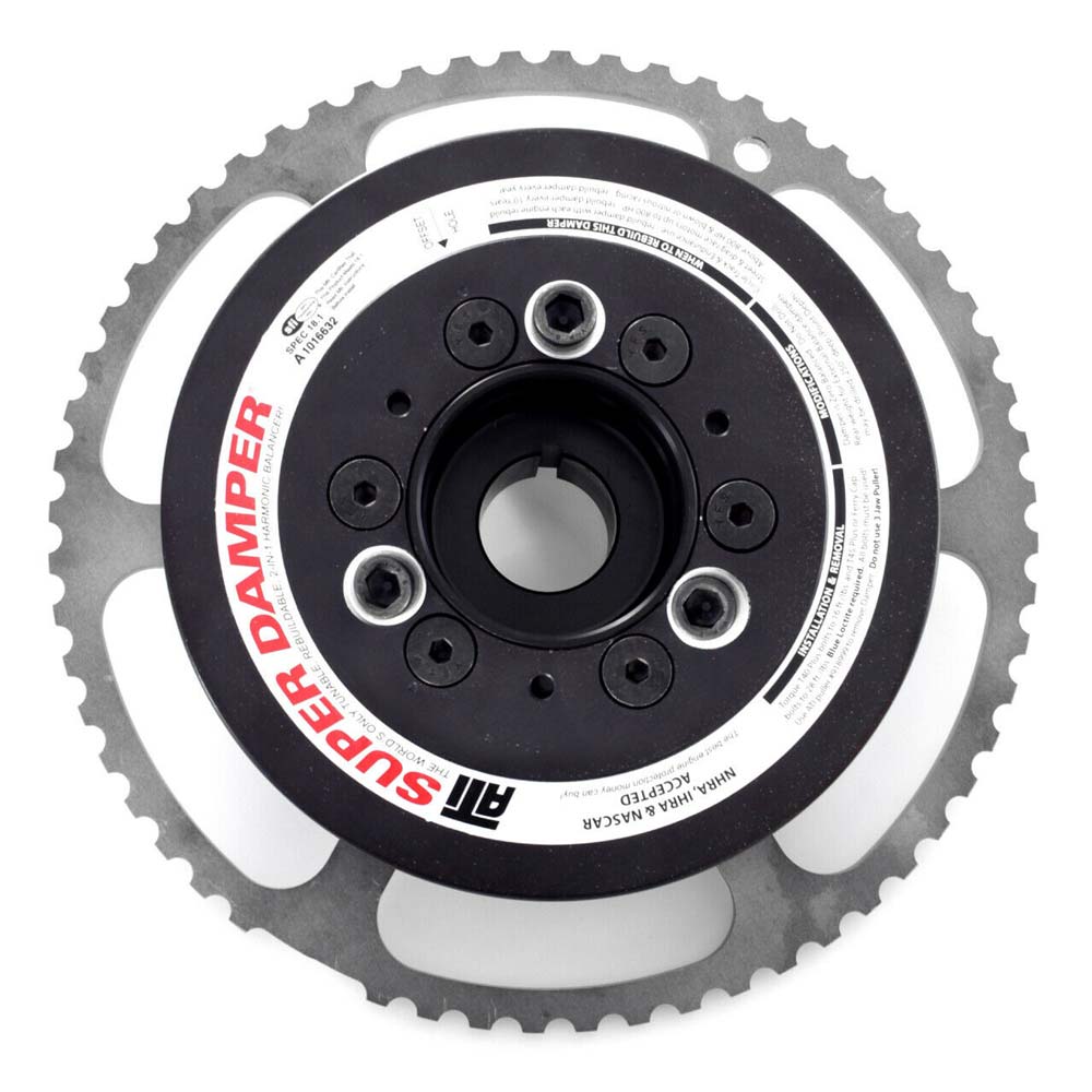 MRT ENGINEERING ATI Super Damper Installation Kit mit Vanos-Impulsgeberrad passend für BMW M50 M52 S52