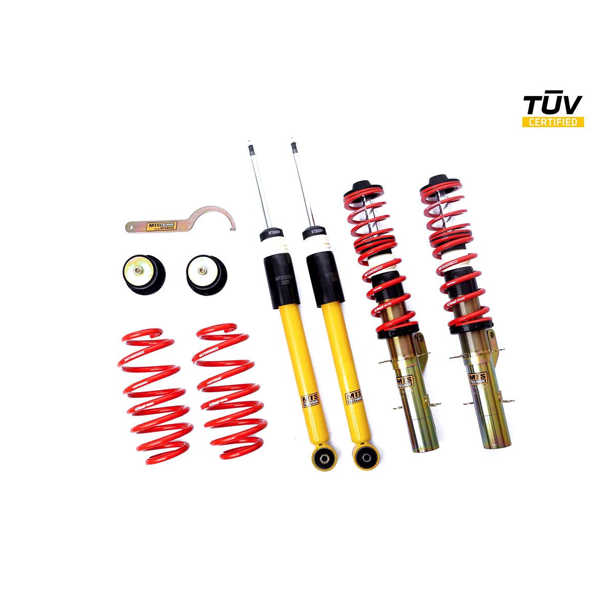 MTS TECHNIK Coilovers COMFORT Audi TT 8N Coupe (with TÜV) - PARTS33 GmbH