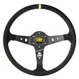OMP Corsica OV Superleggero Wildleder schwarz (geschüsseltes Lenkrad) - PARTS33 GmbH