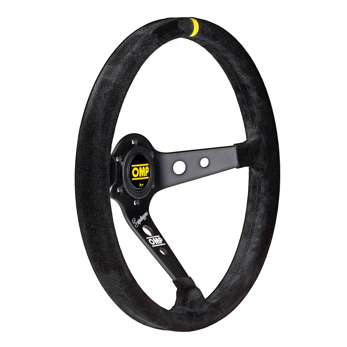 OMP Corsica OV Superleggero Wildleder schwarz (geschüsseltes Lenkrad) - PARTS33 GmbH