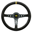 OMP Corsica Superleggero Wildleder schwarz (geschüsseltes Lenkrad) - PARTS33 GmbH