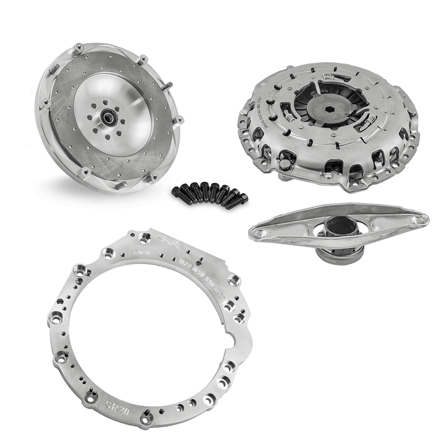 PMC MOTORSPORT Getriebeadapter Kit passend für Nissan SR20 auf BMW Getriebe