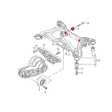 VERKLINE Buchsen Differential Audi A4 S4 B6 B7 Hinterachse (PU) - PARTS33 GmbH