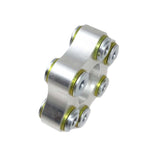 SILVERPROJECT Hardyscheibe Flex Disc LK105 M12 passend für BMW (Aluminium/PU 95 ShA)