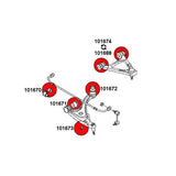 STRONGFLEX MX-5 NC Buchsen Set Vorderachse (PU) - PARTS33 GmbH