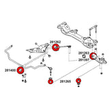 STRONGFLEX Nissan Silvia S15 Buchsen Set Vorderachse & Hinterachse (PU) - PARTS33 GmbH