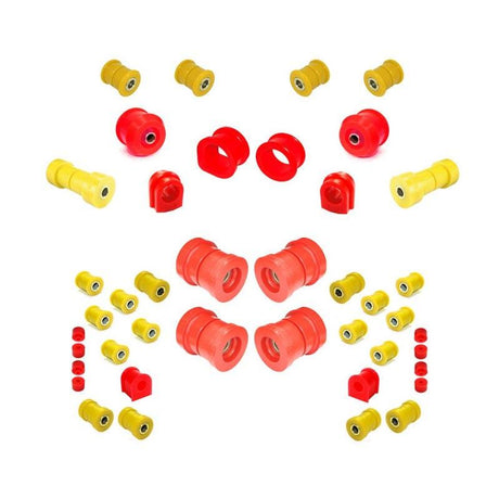 STRONGFLEX Nissan Skyline R33 R34 bushing set front and rear axle (PU) - PARTS33 GmbH