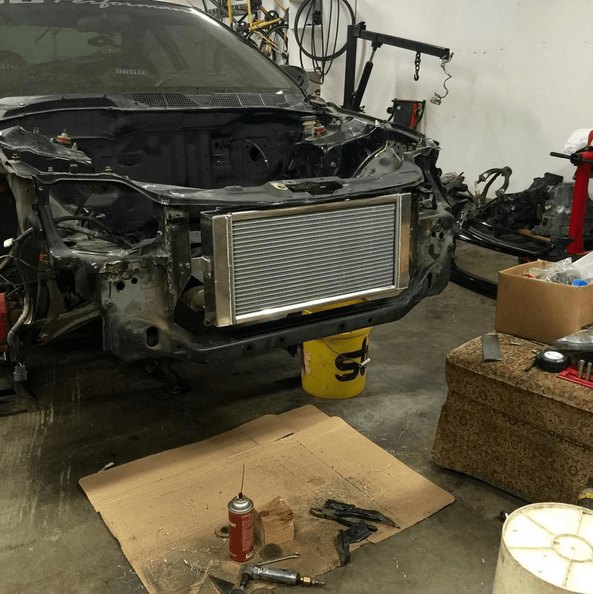 CHASE BAYS Honda Integra Aluminium Wasserkühler - PARTS33 GmbH