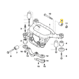 IRP BMW E46 Differentialaufhängung Buchsen Set starr (Aluminium) - PARTS33 GmbH