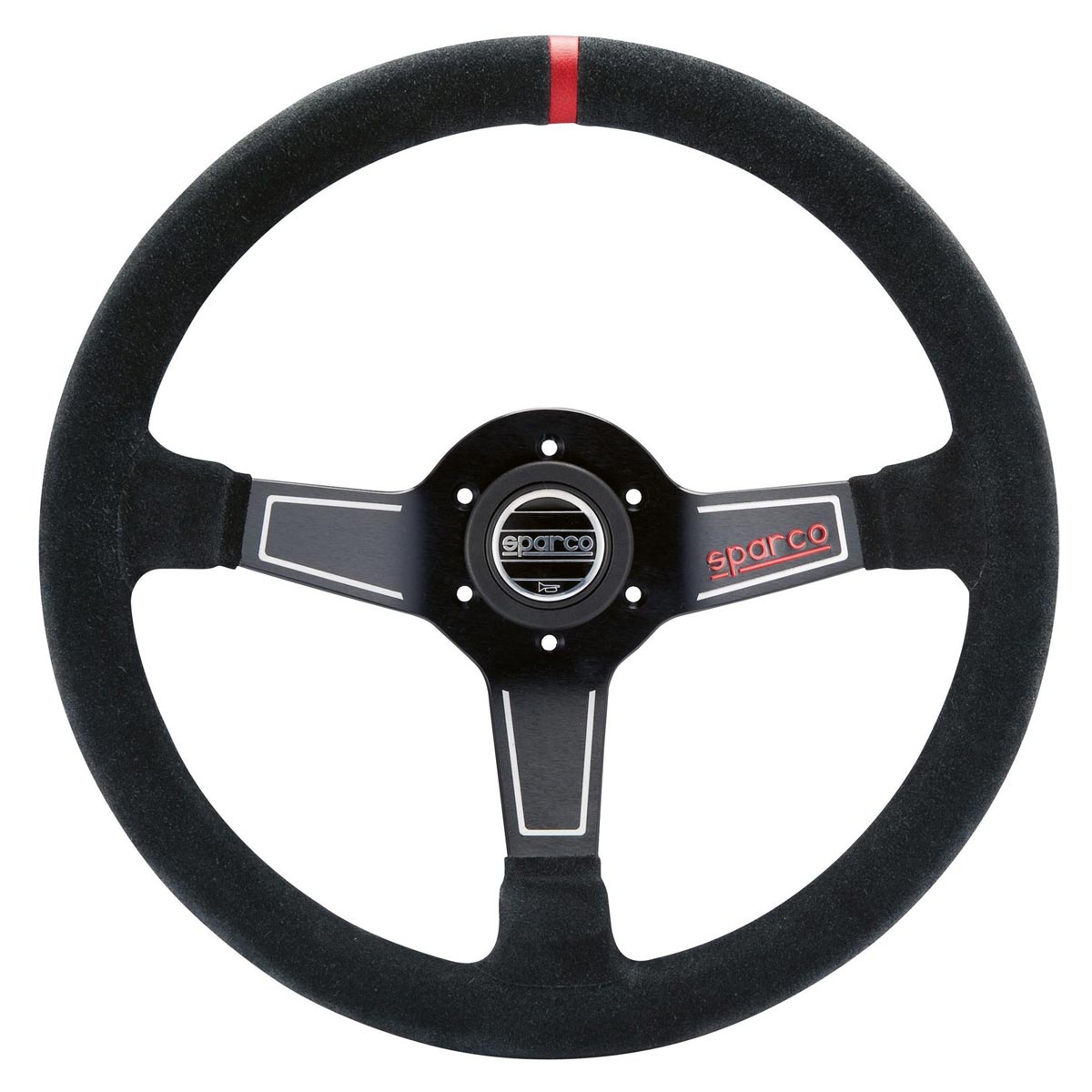 SPARCO L575 RS Wildleder schwarz (geschüsseltes Lenkrad) - PARTS33 GmbH