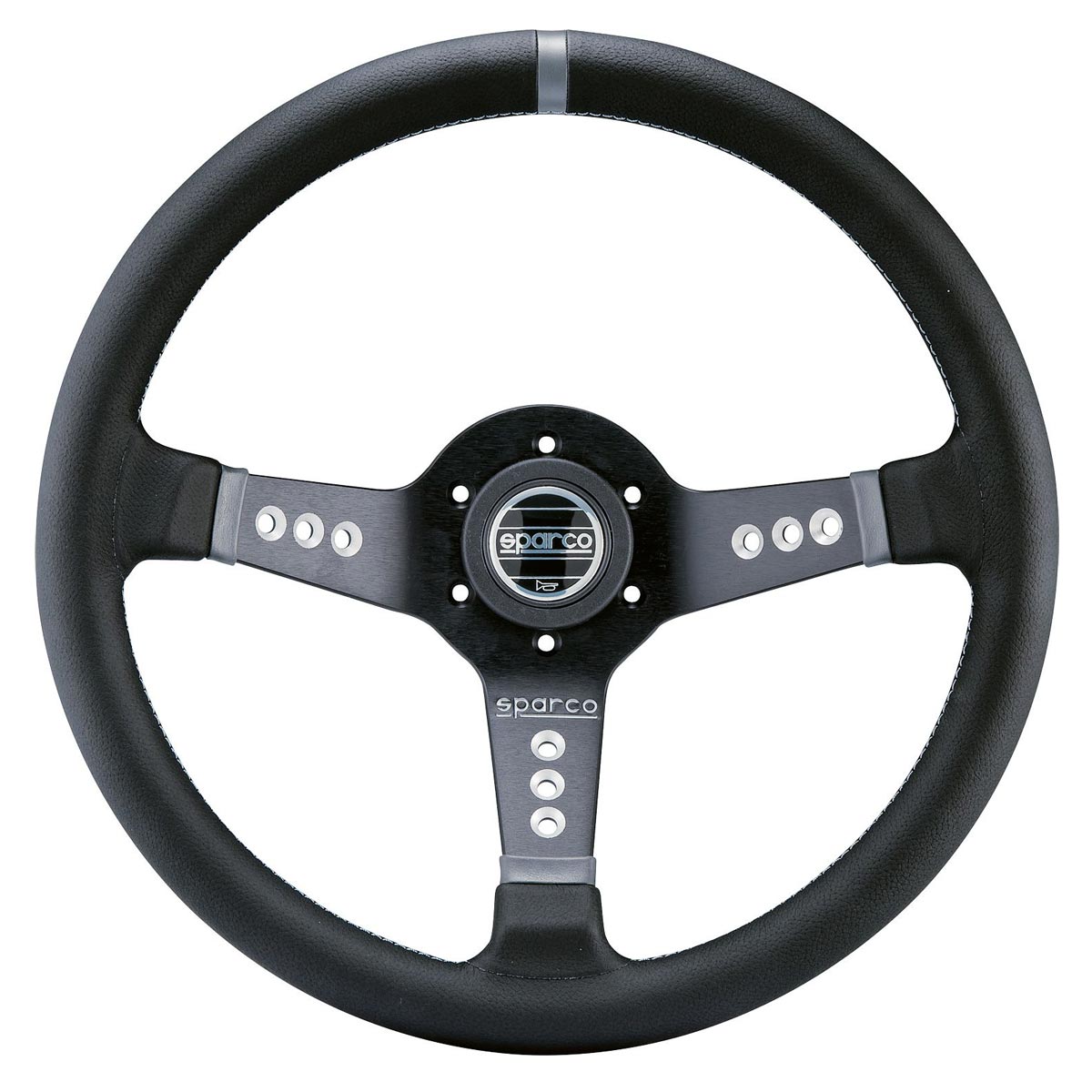 SPARCO L777 Leder schwarz (geschüsseltes Lenkrad) - PARTS33 GmbH