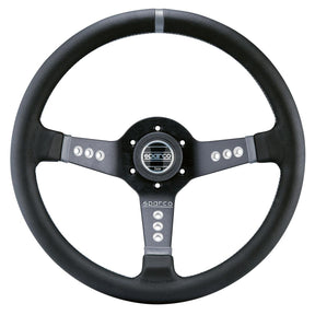 SPARCO L777 Leder schwarz (geschüsseltes Lenkrad) - PARTS33 GmbH