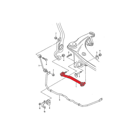 VERKLINE Spurstangen Audi A4 S4 RS4 B5 80 B4 S2 Hinterachse - PARTS33 GmbH