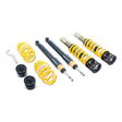 ST SUSPENSIONS Gewindefahrwerk ST X Stahl verzinkt (mit fester Kennung) Ford Fiesta MK6 Ja8_ / Cb1 / Ccn (mit TÜV) - PARTS33 GmbH