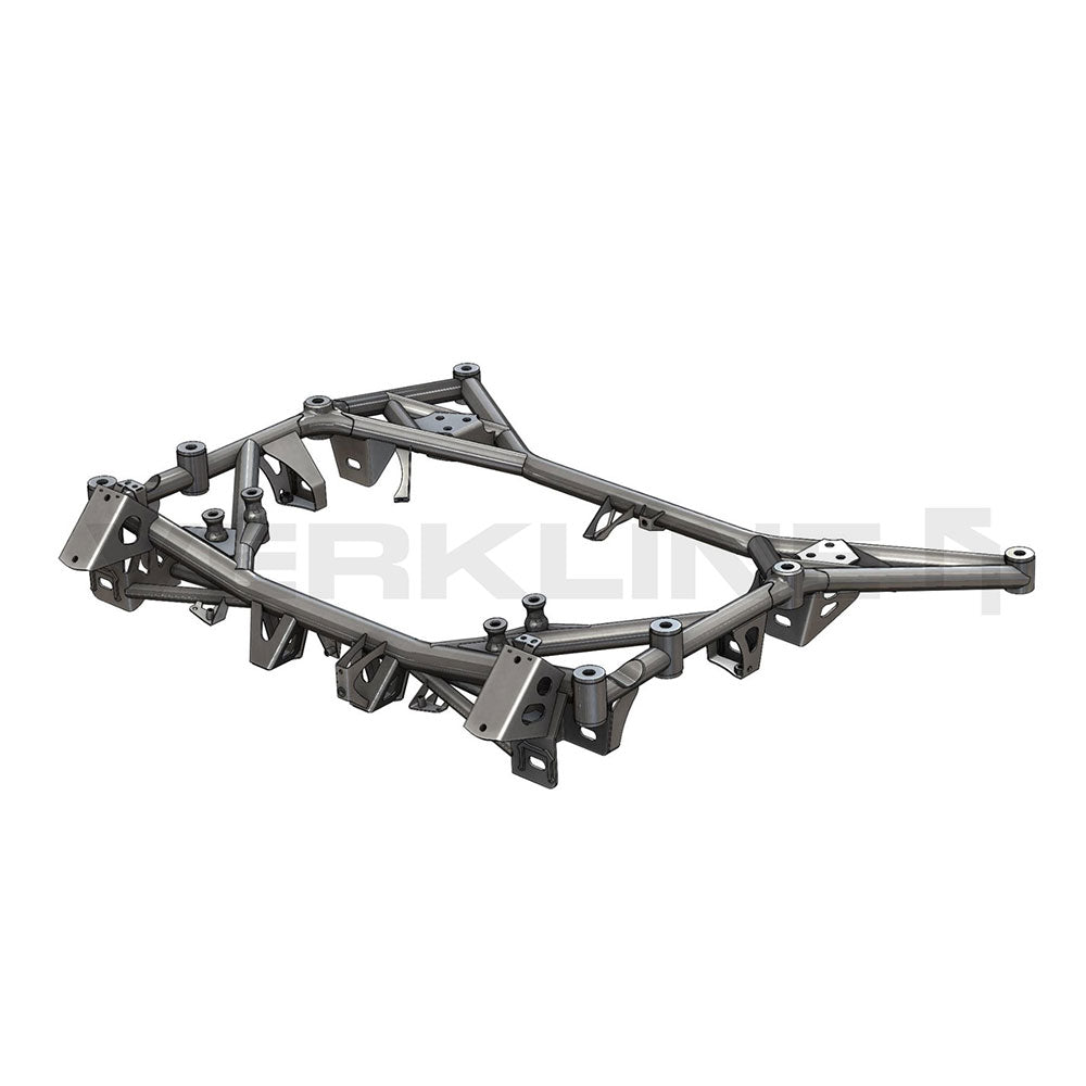 VERKLINE lightweight front axle carrier tubular frame Mercedes AMG GT (steel) - PARTS33 GmbH
