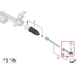 VERKLINE Spurstangenkopf BMW G29 Z4 Vorderachse einstellbar Uniball (Aluminium) - PARTS33 GmbH