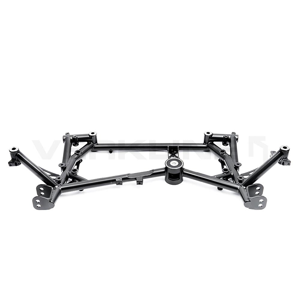VERKLINE lightweight front axle carrier tubular frame VW Golf MK5 MK6 GTI R32 Scirocco black (steel)
