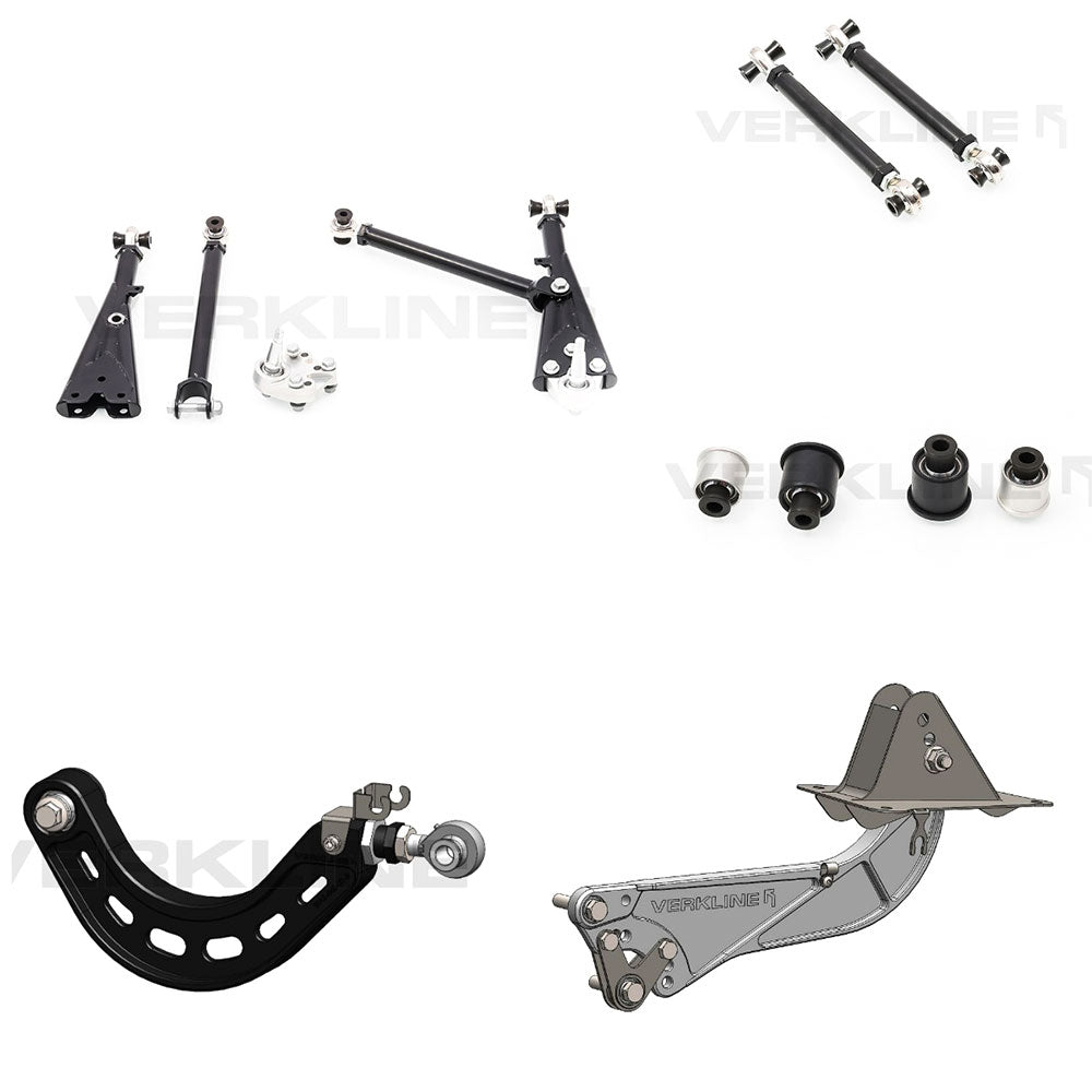 VERKLINE Querlenker passend für VW Golf MK7 MK8 FWD einstellbar Set Uniball