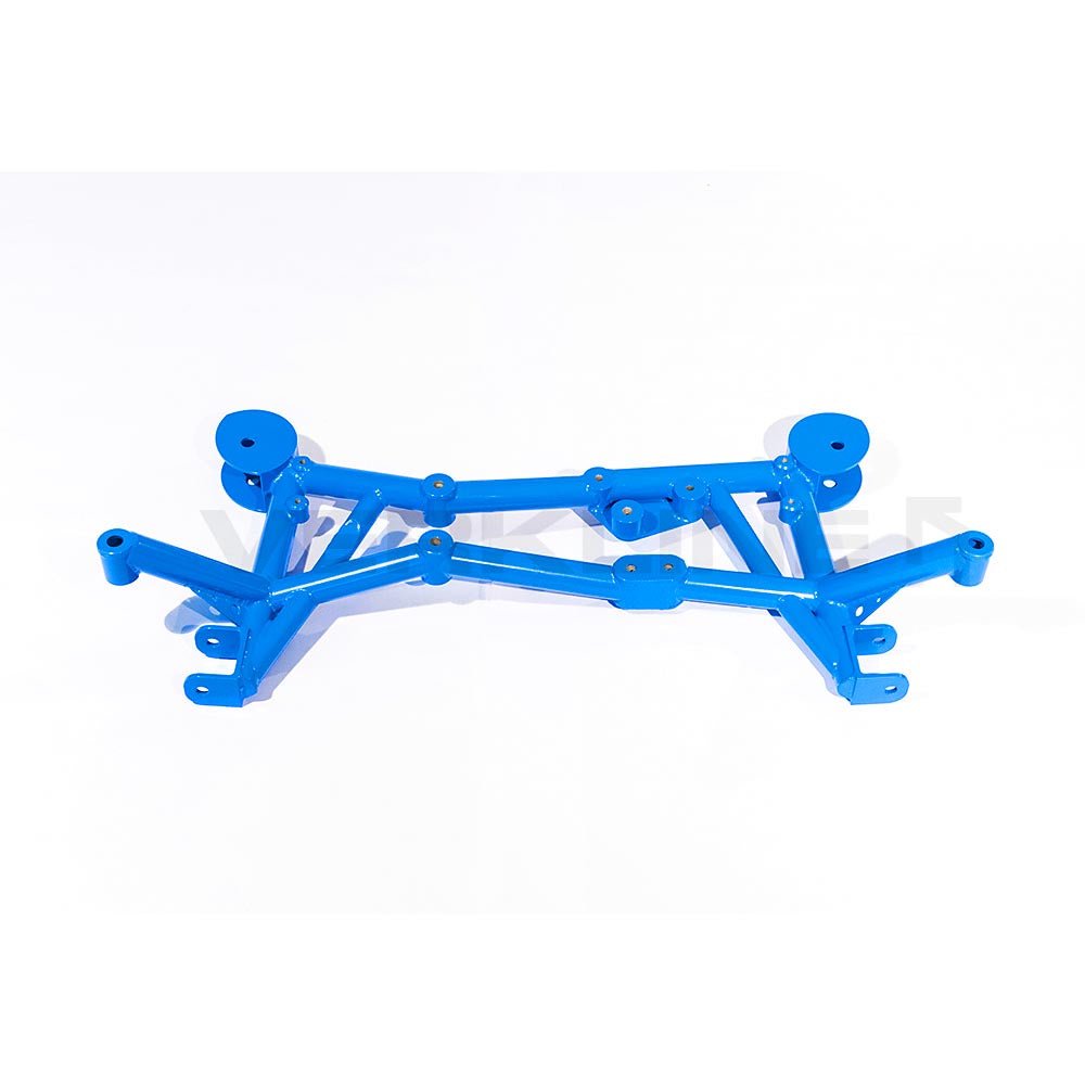 VERKLINE lightweight front axle carrier tubular frame Mitsubishi Lancer Evo 7 / 8 / 9 (steel) - PARTS33 GmbH