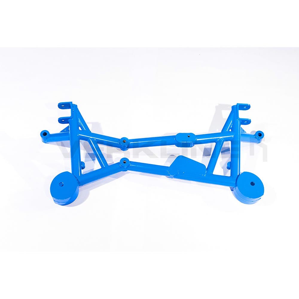 VERKLINE lightweight front axle carrier tubular frame Mitsubishi Lancer Evo 7 / 8 / 9 (steel) - PARTS33 GmbH