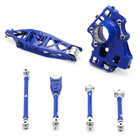 WISEFAB DRIFT & TRACK steering knuckle kit BMW 1 Series E81 E82 E87 E88 rear axle - PARTS33 GmbH