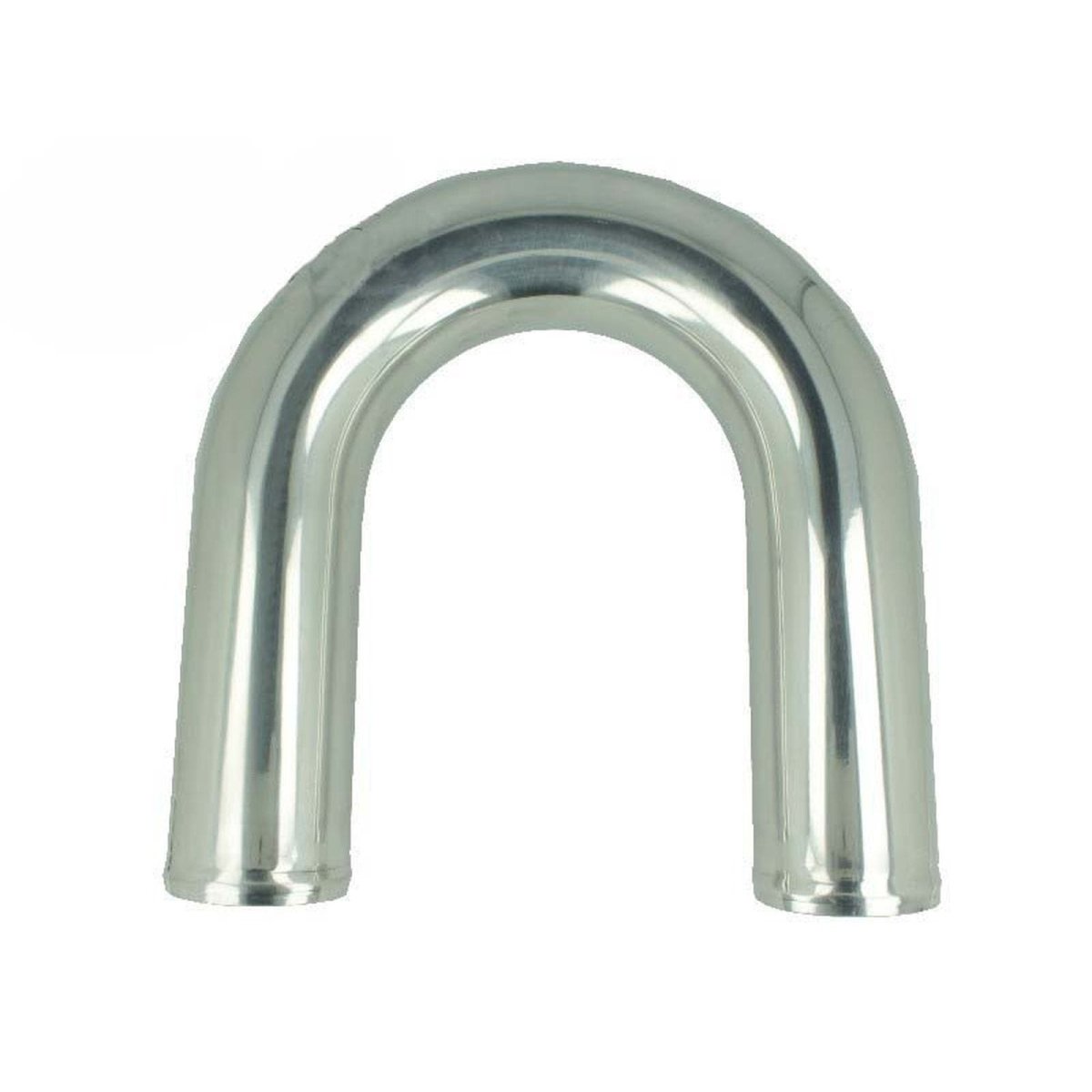 FAMEFORM 180° aluminum bend hose connector polished (all sizes) - PARTS33 GmbH