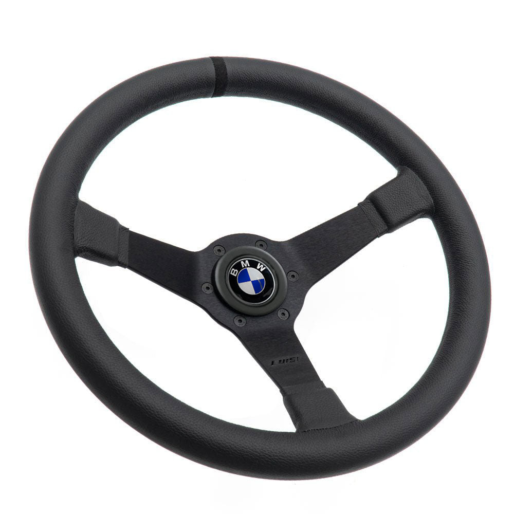 LUISI Mirage Race sports steering wheel leather complete set BMW E36 (bowled / with TÜV) - PARTS33 GmbH