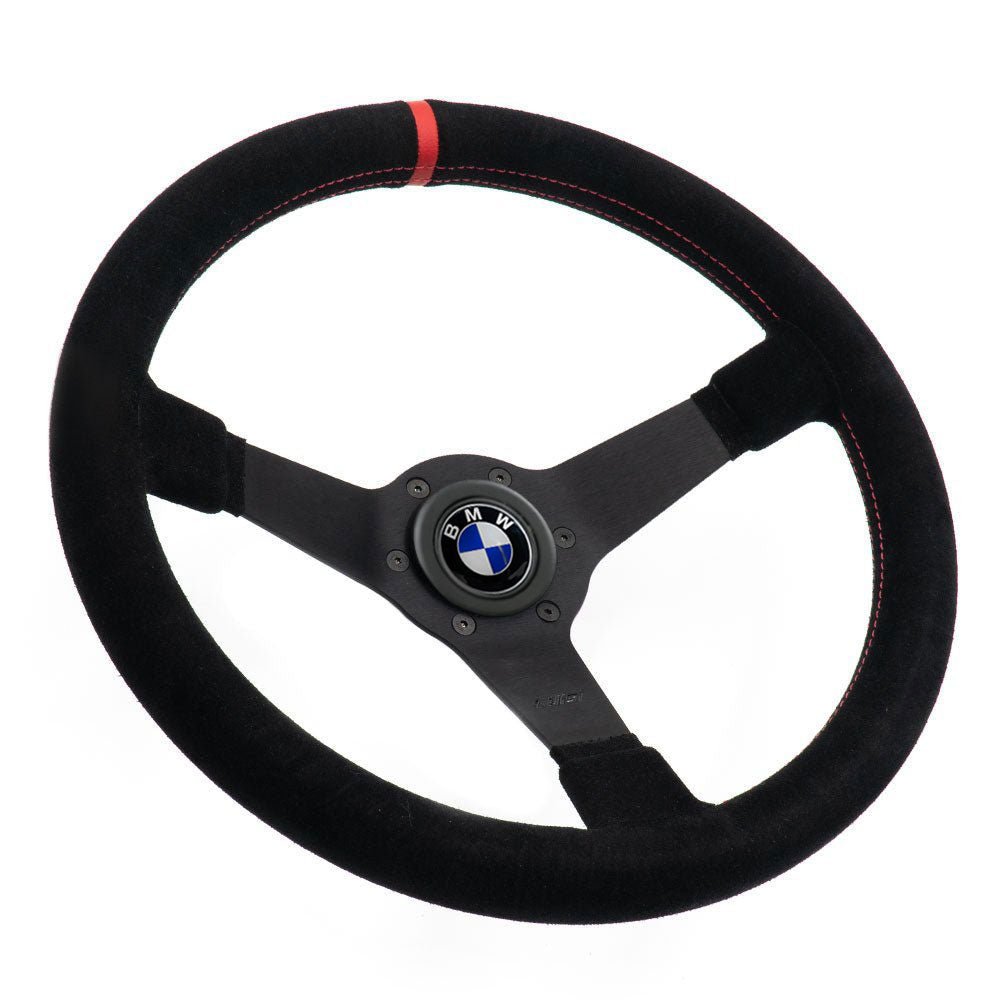 LUISI Mirage Race sports steering wheel suede complete set BMW E30 (bowled / with TÜV) - PARTS33 GmbH