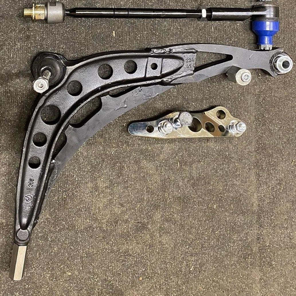 WISEFAB DRIFT DIY Lenkwinkel Kit passend für BMW 3er E36 Vorderachse