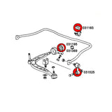 STRONGFLEX BMW E36 Buchsen Set Vorderachse & Hinterachse (PU) - PARTS33 GmbH