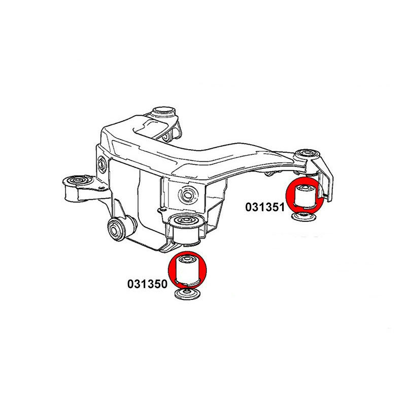 STRONGFLEX BMW E36 Buchsen Set Vorderachse & Hinterachse (PU) - PARTS33 GmbH