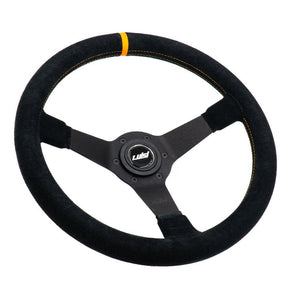 LUISI Mirage Race OS Sportlenkrad Wildleder schwarz (geschüsselt / mit TÜV) - PARTS33 GmbH