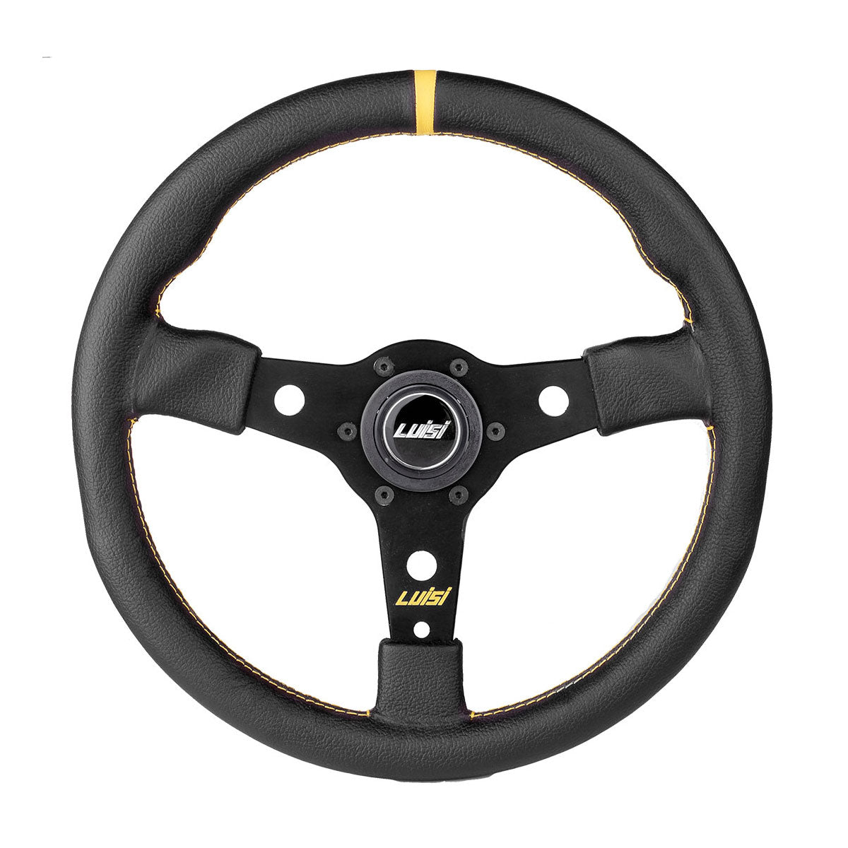LUISI Racing Race YS sports steering wheel leather (dish / with TÜV)