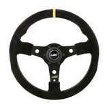 LUISI Racing Race YS Wildleder schwarz (geschüsseltes Lenkrad mit TÜV) - PARTS33 GmbH
