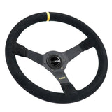 LUISI Mirage Race Sportlenkrad Wildleder Komplettset Mazda MX-5 NB 1998-2005 (geschüsselt / mit TÜV) - PARTS33 GmbH