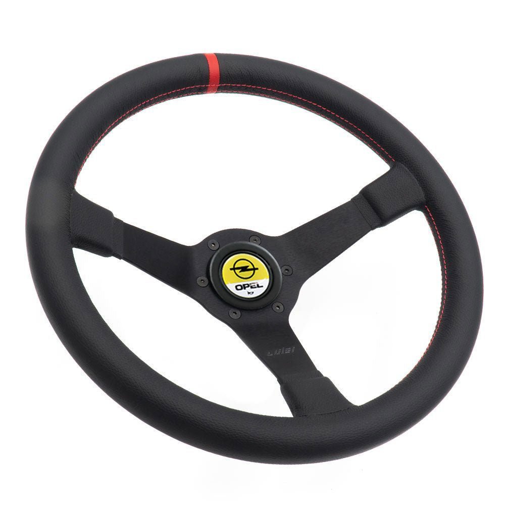 LUISI Mirage Race sports steering wheel leather complete set Opel Kadett (dish / with TÜV) - PARTS33 GmbH