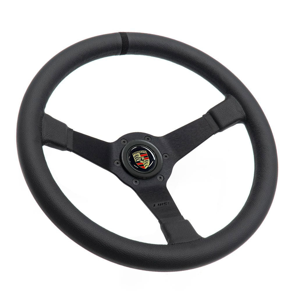 LUISI Mirage Race sports steering wheel leather complete set Porsche 964 (bowled / with TÜV) - PARTS33 GmbH