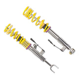 KW SUSPENSIONS DDC - ECU Gewindefahrwerk inox passend für BMW 1er E81 (mit TÜV)