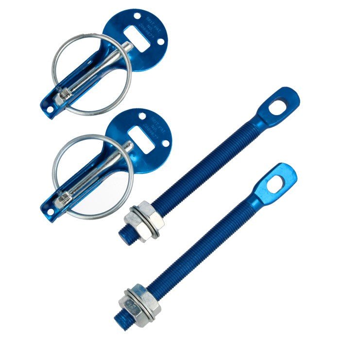 QSP hood holder closure set blue (aluminium) - PARTS33 GmbH