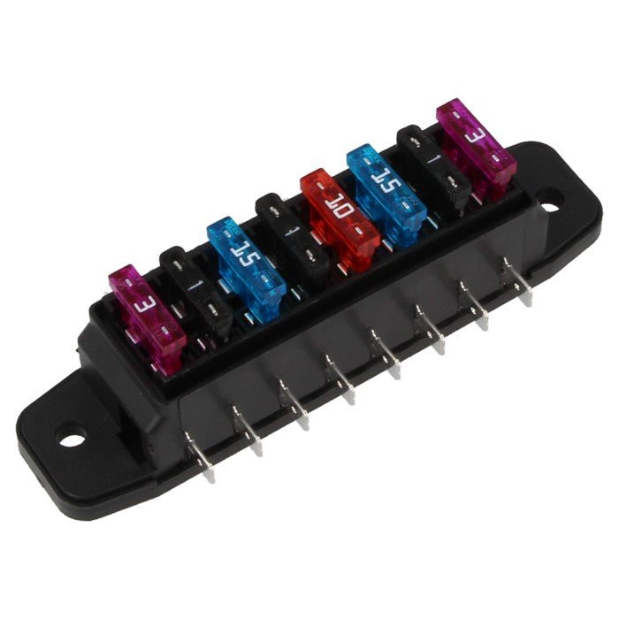 QSP fuse holder for 8 fuses waterproof - PARTS33 GmbH